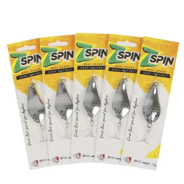 Шумовая блесна SkyFish "Z SPIN" арт: SP-01  12гр